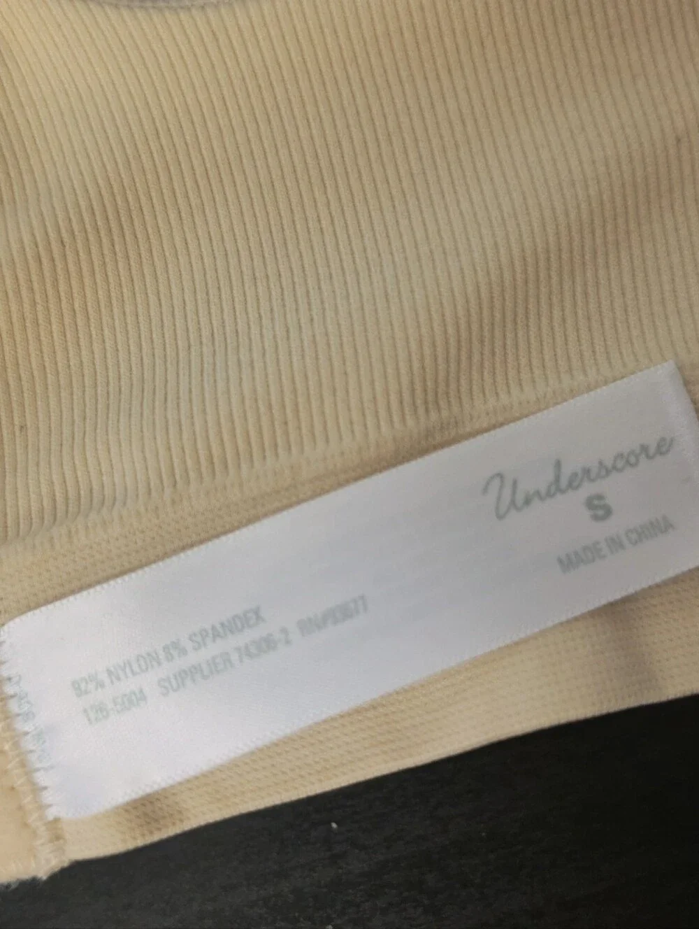 Underscore Seamless Scoop Shaping Bra- Nude, SMALL NEW!